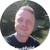 Informal head and shoulders photograph of Paul Northcott, Erection Minded owner.